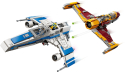 LEGO Конструктор Star Wars™ Винищувач Нової Республіки «E-Wing» проти Зоряного винищувача Шин Хаті - 5
