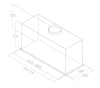 Встраиваемая вытяжка Elica Lane Sensor BL MAT/A/52 (PRF0188472) - 2