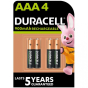 Акумулятор Duracell Recharge Turbo Ni-MH AAA 900мАh 4шт (5000394045118) - 1