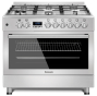 Комбінована плита Ravanson KWGE-K90-6 TOP CHEF - 1