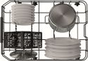 Вбудована посудомийна машина Whirlpool WSBC 3M27 X - 7