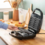 Мультимейкер (Бутербродница-Вафельница) Tefal Snack Time Coppertinto SW341G10 - 6
