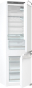 Холодильник вбудовуваний Gorenje NRKI218EA0 - 4