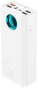 Внешний аккумулятор (павербанк) Baseus Amblight Digital Display 26800mAh 65W White (P10022402223-00) - 2