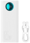 Внешний аккумулятор (павербанк) Baseus Amblight Digital Display 26800mAh 65W White (P10022402223-00) - 4