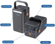 Универсальная мобильная батарея Choetech 50000mAh PD + QC 65W (B664) - 3