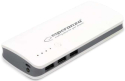 Универсальная мобильная батарея Esperanza Powerbank 8000 mAh White-Grey (EMP106WE) - 1