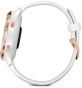 Смарт-часы Garmin Venu 2S Rose Gold Bezel with White Case and Silicone Band (010-02429-13/03) - 4