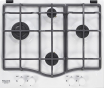 Варильна поверхня газова HOTPOINT ARISTON PCN 641 HA (WH) UA - 1