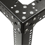 Стойка кронштейн Cube 19" 9U CMS (UA-OFLC955W2.0-BK) - 3