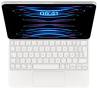 Обложка-клавиатура Apple Magic Keyboard для iPad Pro 11 (3rd gen) та iPad Air (5th gen) German White (MJQJ3D/A) - 1