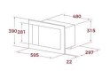 Встраиваемая микроволновая печь с грилем Teka ML 8210 BIS BK (112060008) - 3