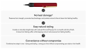 Стайлер (випрямляч) Dyson Airstrait HT01 Red Velvet/Gold EU (596931-01) - 4