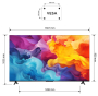 Телевизор TCL 75P655 - 7
