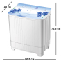 Пральна машина напівавтомат INTERLUX ISWM-2162B - 3