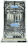 Посудомоечная машина Vestfrost BDW 4510 IL - 1
