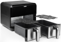 Фритюрница PRINCESS Double Basket Airfryer Black - 2
