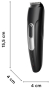 Тример для бороди та вусів Rowenta Stylis Easy TN2804E0 (7113187) - 10