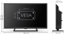 Телевізор KIVI 24'' HD Optima L5 HDR (24H710QB) - 6