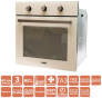 Духовка газова Ventolux MILANO ESG (IVORY) - 2