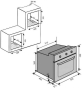 Духовка електрична Ventolux EO60TC-6P IVG - 5