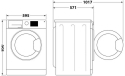 Пральна машина Whirlpool FFB 7269 BVPL - 7