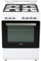 Комбинированная плита Ventolux GE 6060 CS 6MT (WH) - 4