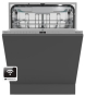 Встраиваемая посудомоечная машина Hisense HV673D64 - 2