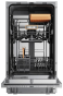 Посудомийна машина Edler EBD-4525P - 4