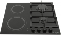 Комбинированная варочная поверхность VENTOLUX HG622 B9G CS I (BK) - 2