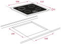 Электрическая варочная поверхность Teka TZ 6415 (40239040) - 2