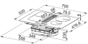 Индукционная варочная поверхность Franke FSM 709 HI LL KIT (340.0678.204) - 3