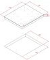 Індукційна варильна поверхня Teka IBC 64010 MSS BLACK (112520012) - 4