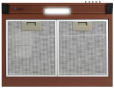 Вытяжка плоская Minola HPL 622 BR - 5
