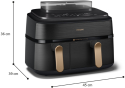 Мультипіч Philips Dual Basket Airfryer 5000 Series NA552/00 - 4