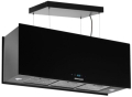 Вытяжка декоративная GRANADO Segovia 4914-1200 black glass - 1