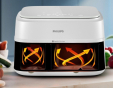 Мультипіч Philips Dual Basket Airfryer 3000 Series NA353/10 - 5