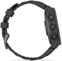 Смарт-часы Garmin Fenix E 47mm AMOLED Slate Gray Steel with Black Silicone Band (010-03025-01) - 4