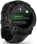Смарт-часы Garmin Instinct 3 45mm AMOLED Black with Black Band (010-02936-00) - 2
