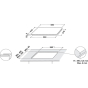 Варильна поверхня електрична Whirlpool SMO 658C/BT/IXL - 2