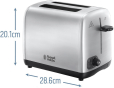 Тостер Russell Hobbs Adventure 24080-56 - 4