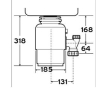 Измельчитель отходов для кухни IN-SINK-ERATOR MODEL 56 - 6