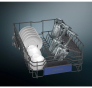 Вбудована посудомийна машина SIEMENS SR85EX05ME - 5