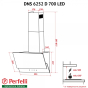 Витяжка Perfelli DNS 6252 D 700 WH LED - 6