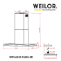 Витяжка WEILOR WPS 6230 SS 1000 LED - 6