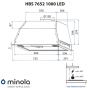 Вытяжка полновстраиваемая Minola HBS 7652 WH 1000 LED - 11