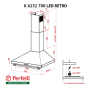 Витяжка Perfelli K 6232 BL 700 LED RETRO - 8
