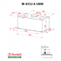 Вытяжка полновстраиваемая Perfelli BI 6512 A 1000 W LED - 2