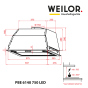Вытяжка полновстраиваемая WEILOR PBE 6140 SS 750 LED - 5