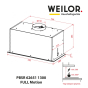 Витяжка повновбудована WEILOR PBSR 62651 WH 1300 FULL Motion - 7